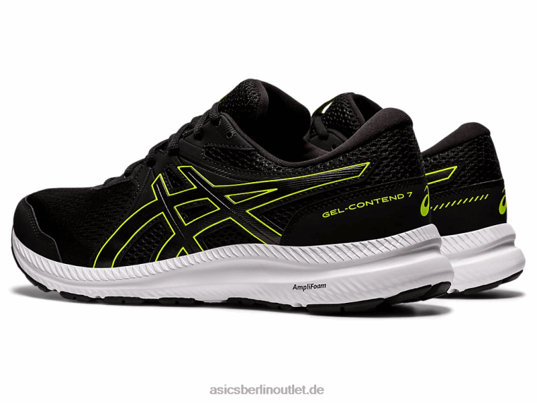 Gel-Contend 7 extra breit BL4N1951Asics Schwarz/Gefahrengrün