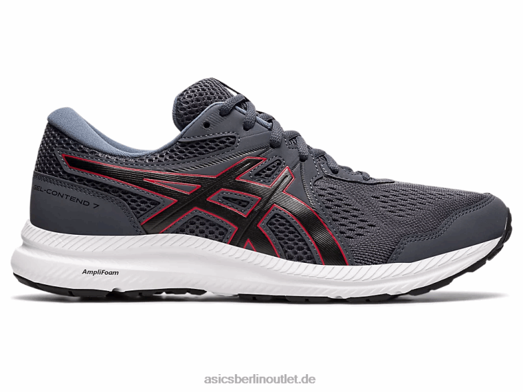 Gel-Contend 7 extra breit BL4N1953Asics Trägergrau/klassisches Rot