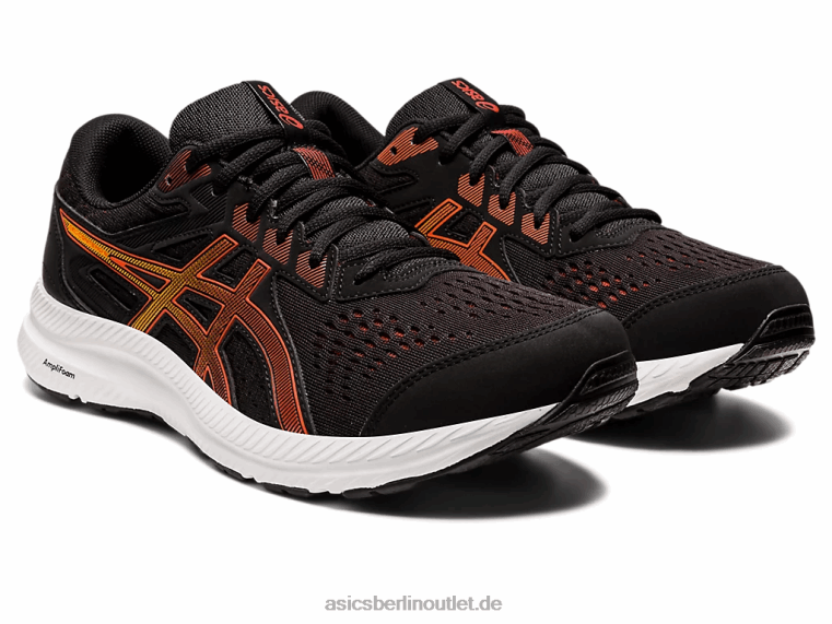 Gel-Contend 8 extra breit BL4N717Asics schwarze/kirschtomate