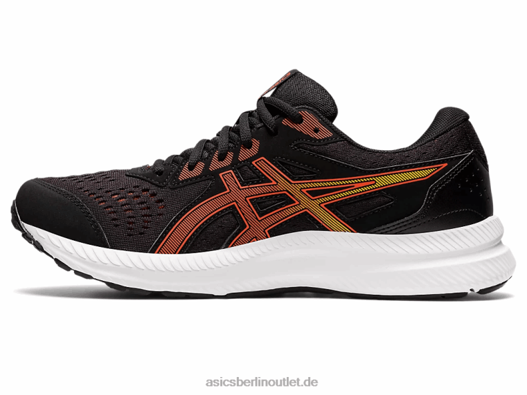 Gel-Contend 8 extra breit BL4N717Asics schwarze/kirschtomate