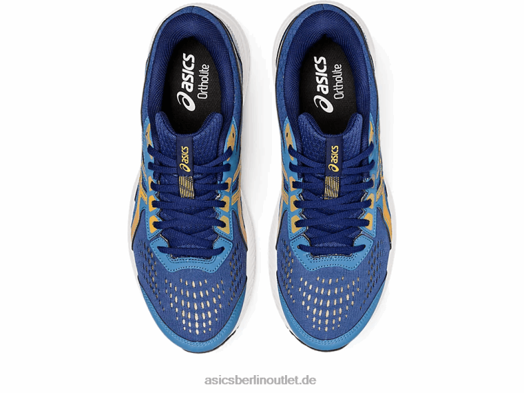 Gel-Contend 8 extra breit BL4N718Asics Azurblau/Bernstein
