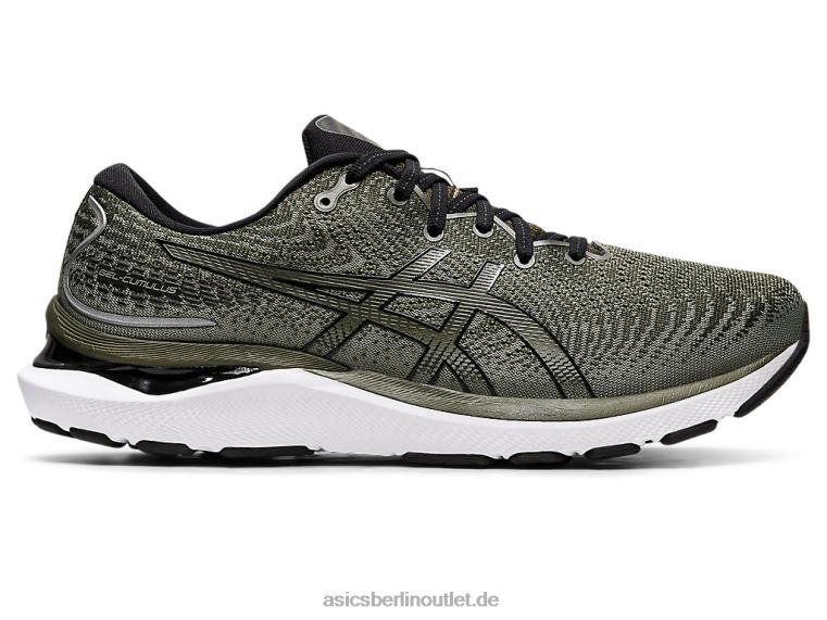 Gel-Cumulus 24 BL4N1314Asics olivfarbenes Canvas/Schwarz