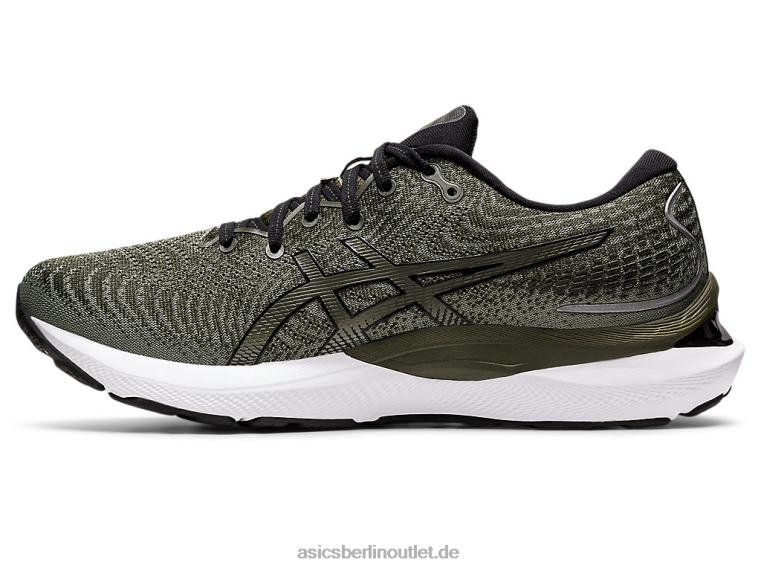 Gel-Cumulus 24 BL4N1314Asics olivfarbenes Canvas/Schwarz