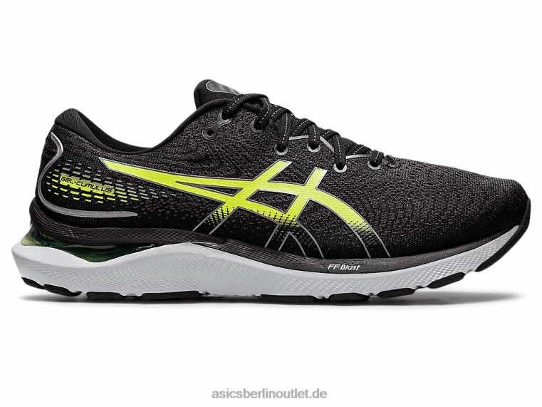 Gel-Cumulus 24 BL4N1316Asics Schwarz/Gefahrengrün