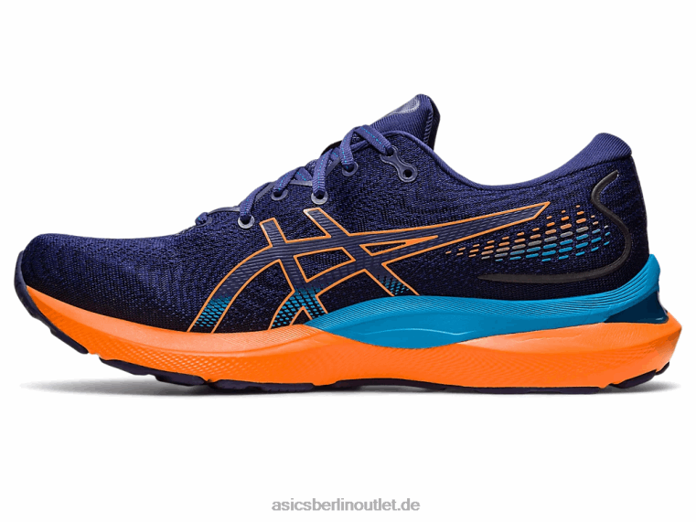 Gel-Cumulus 24 BL4N363Asics Indigoblau/Sonnenpfirsich
