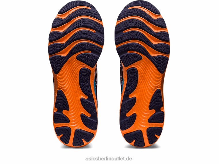 Gel-Cumulus 24 BL4N363Asics Indigoblau/Sonnenpfirsich