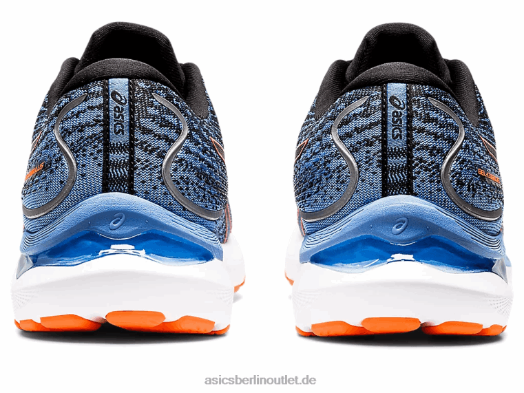 Gel-Cumulus 24 extra breit BL4N652Asics Schwarz/schockierendes Orange