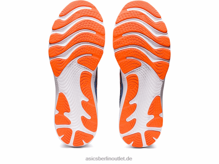 Gel-Cumulus 24 extra breit BL4N652Asics Schwarz/schockierendes Orange
