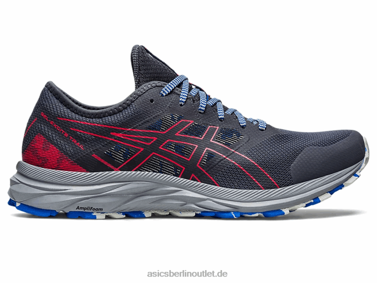 Gel-Excite-Trail BL4N357Asics Träger grau/elektrisch rot