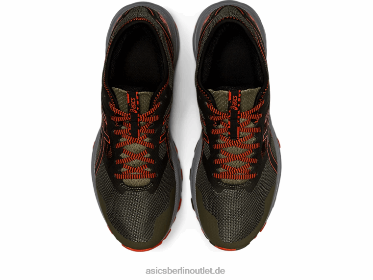 Gel-Excite-Trail BL4N910Asics Mantelgrün/Kirschtomate