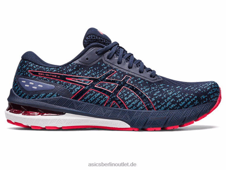 Gel-Glyde 4 BL4N285Asics Mitternacht/elektrisches Rot