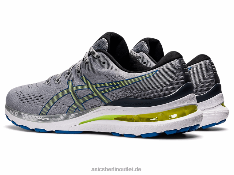 Gel-Kayano 28 BL4N1548Asics Gesteinsschicht/Gefahrengrün
