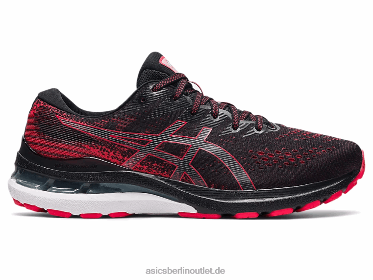 Gel-Kayano 28 BL4N1878Asics Schwarz/Elektrorot
