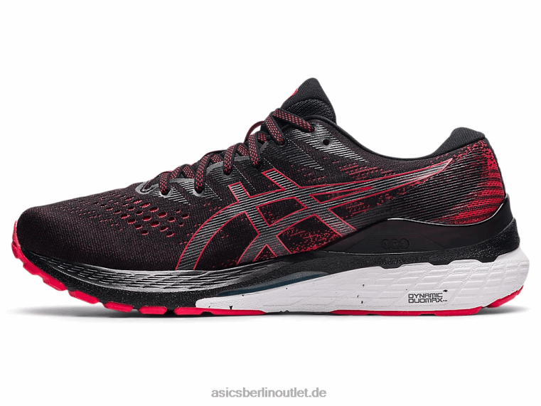 Gel-Kayano 28 BL4N1878Asics Schwarz/Elektrorot