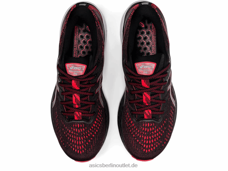 Gel-Kayano 28 BL4N1878Asics Schwarz/Elektrorot
