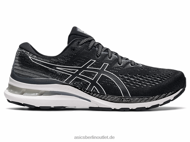 Gel-Kayano 28 breit BL4N1871Asics Schwarz-Weiss