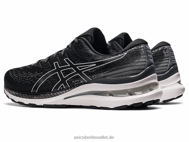 Gel-Kayano 28 breit BL4N1871Asics Schwarz-Weiss