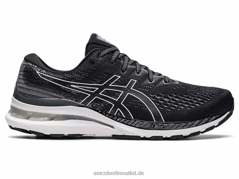 Gel-Kayano 28 extra breit BL4N1868Asics Schwarz-Weiss