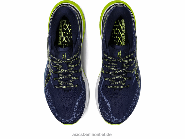 Gel-Kayano 29 BL4N159Asics Mitternacht/Limettenschale