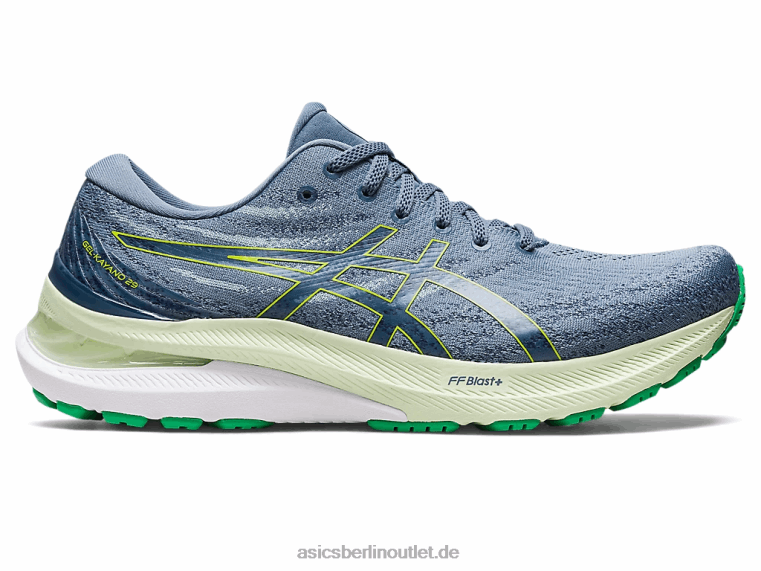 Gel-Kayano 29 BL4N380Asics Stahlblau/Limettenschale