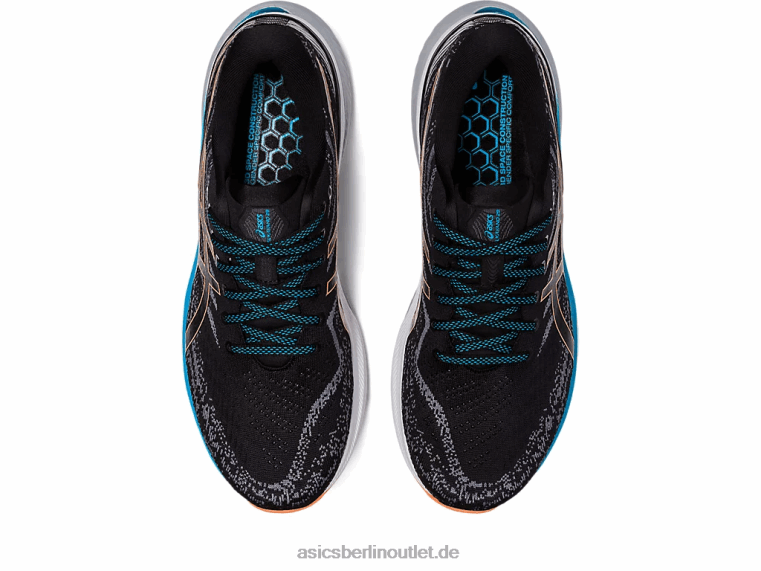 Gel-Kayano 29 BL4N397Asics Schwarz/Sonnenpfirsich