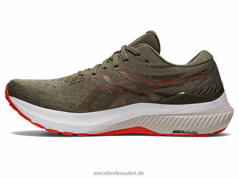 Gel-Kayano 29 BL4N945Asics Mantelgrün/Kirschtomate