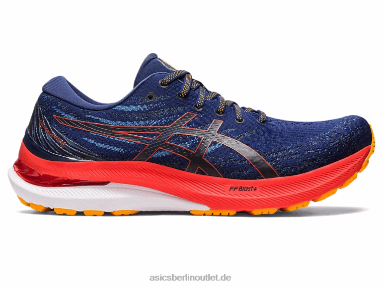 Gel-Kayano 29 breit BL4N1179Asics Tiefsee-/Kirschtomate