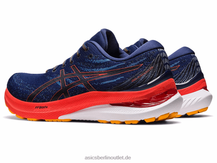 Gel-Kayano 29 breit BL4N1179Asics Tiefsee-/Kirschtomate