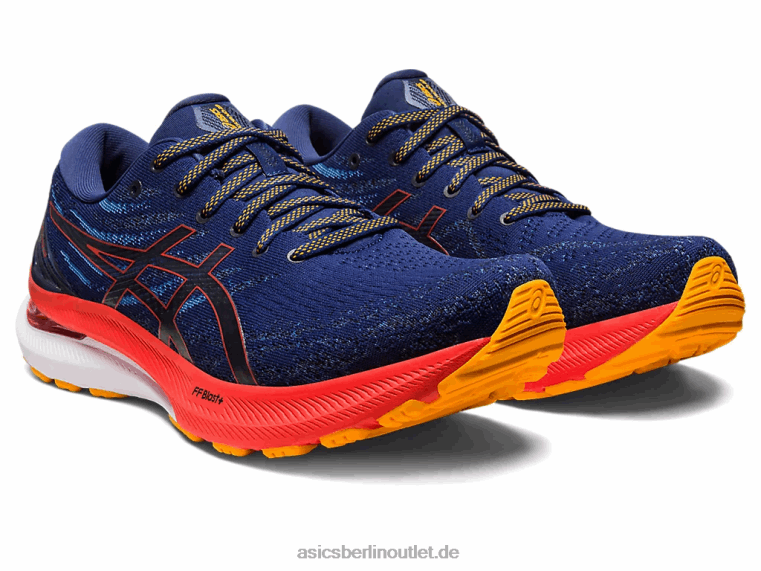 Gel-Kayano 29 extra breit BL4N1174Asics Tiefsee-/Kirschtomate