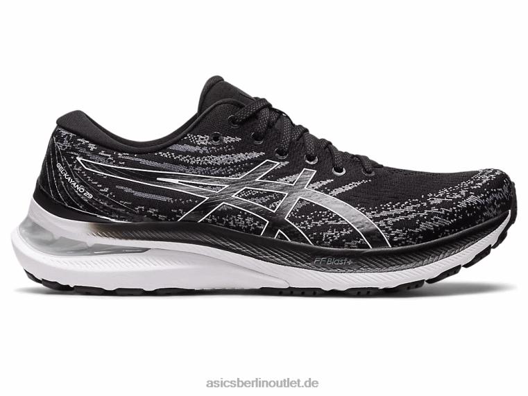 Gel-Kayano 29 extra breit BL4N780Asics Schwarz-Weiss