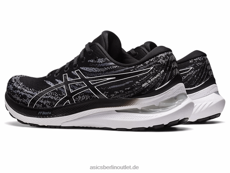 Gel-Kayano 29 extra breit BL4N780Asics Schwarz-Weiss