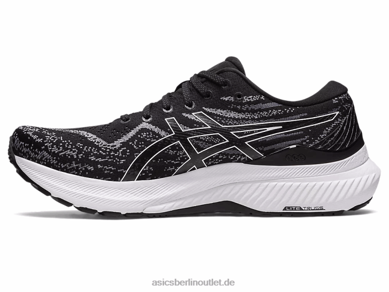 Gel-Kayano 29 extra breit BL4N780Asics Schwarz-Weiss