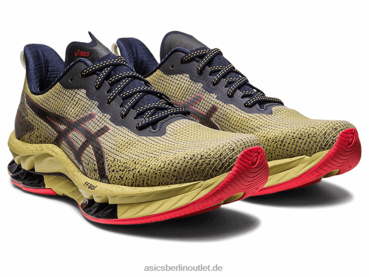 Gel-Kinsei Blast Le 2 BL4N498Asics Olivenöl/elektrisches Rot