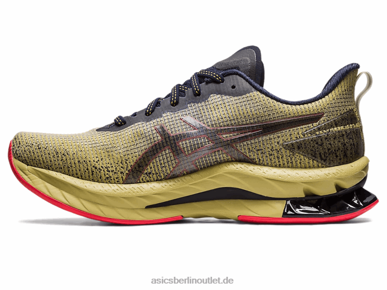 Gel-Kinsei Blast Le 2 BL4N498Asics Olivenöl/elektrisches Rot