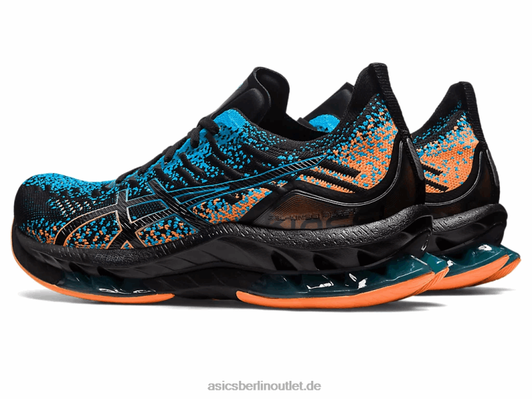 Gel-Kinsei-Explosion BL4N459Asics Schwarz/Inselblau