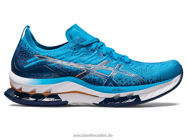 Gel-Kinsei-Explosion BL4N511Asics Inselblau/Sonnenpfirsich