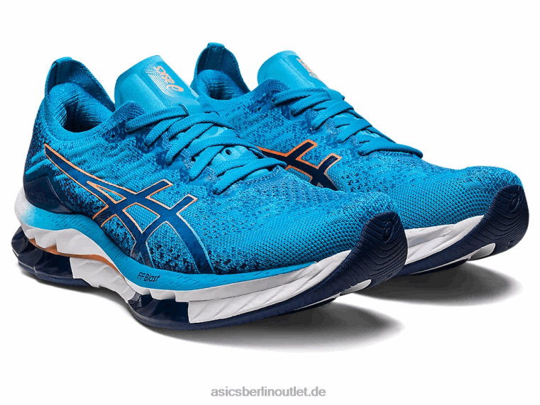 Gel-Kinsei-Explosion BL4N511Asics Inselblau/Sonnenpfirsich