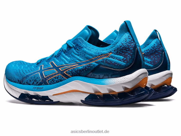 Gel-Kinsei-Explosion BL4N511Asics Inselblau/Sonnenpfirsich