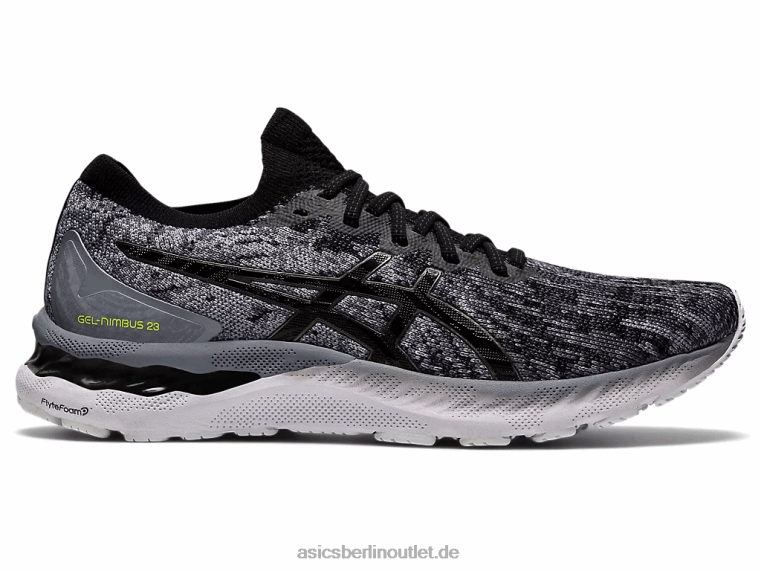 Gel-Nimbus 23 gestrickt BL4N1884Asics Steinplatte/Schwarz