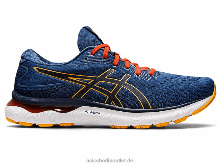 Gel-Nimbus 24 BL4N1197Asics Mitternachtsblau/Zitrus