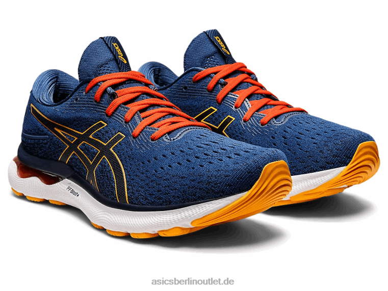 Gel-Nimbus 24 BL4N1197Asics Mitternachtsblau/Zitrus