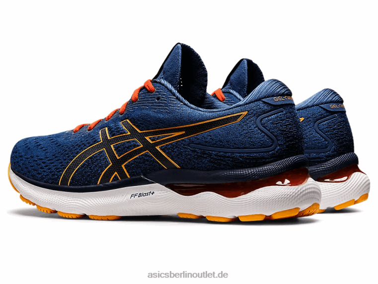 Gel-Nimbus 24 BL4N1197Asics Mitternachtsblau/Zitrus