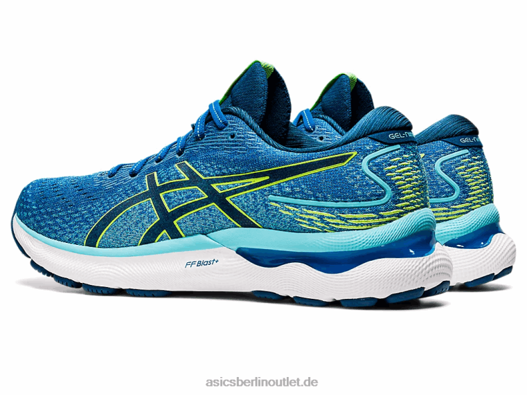 Gel-Nimbus 24 breit BL4N1467Asics Lake Drive/Hazard Green