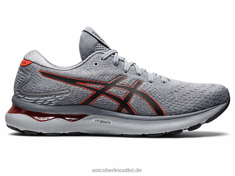 Gel-Nimbus 24 breit BL4N874Asics Sheet Rock/Cherrytomate