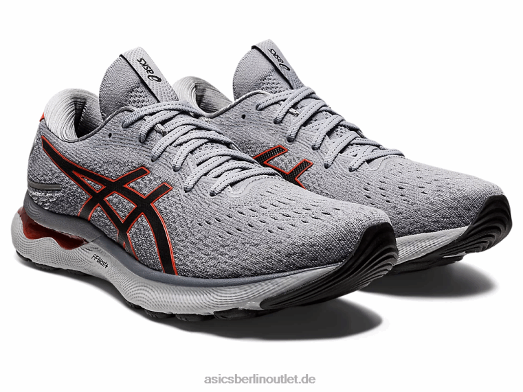 Gel-Nimbus 24 breit BL4N874Asics Sheet Rock/Cherrytomate