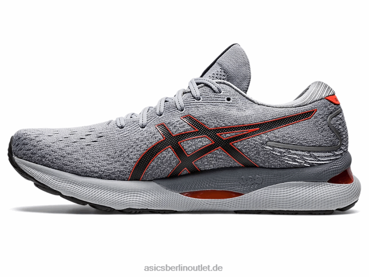 Gel-Nimbus 24 breit BL4N874Asics Sheet Rock/Cherrytomate