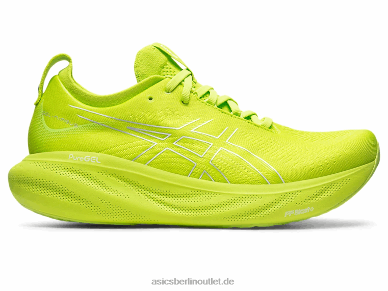Gel-Nimbus 25 BL4N336Asics Limettenschale/weiß