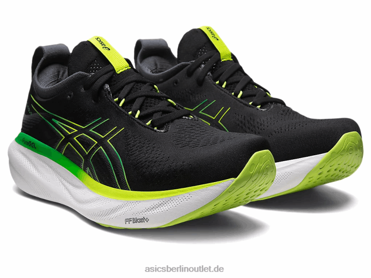 Gel-Nimbus 25 BL4N339Asics Schwarz/Limettenschale