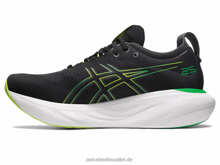 Gel-Nimbus 25 BL4N339Asics Schwarz/Limettenschale