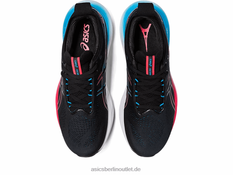 Gel-Nimbus 25 BL4N6Asics Schwarz/Elektrorot